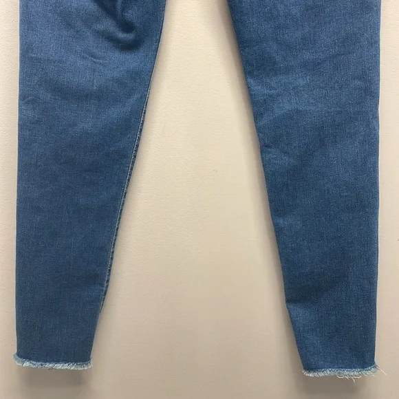 Sofia Jeans By Sofia Vergara Rosa Curvy Ankle Denim Jeans Frayed Hem 4 - Picture 6 of 16